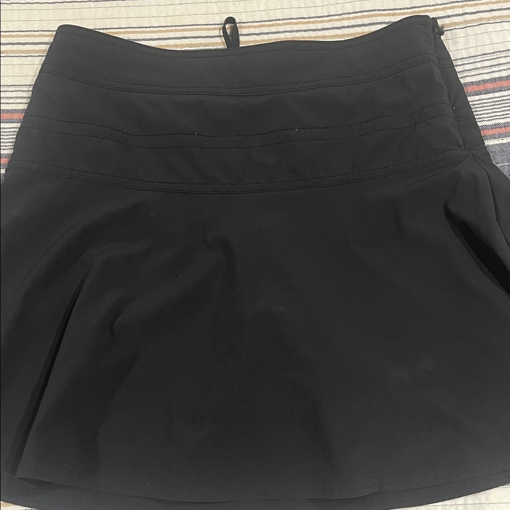 Athleta Black Mini Skort